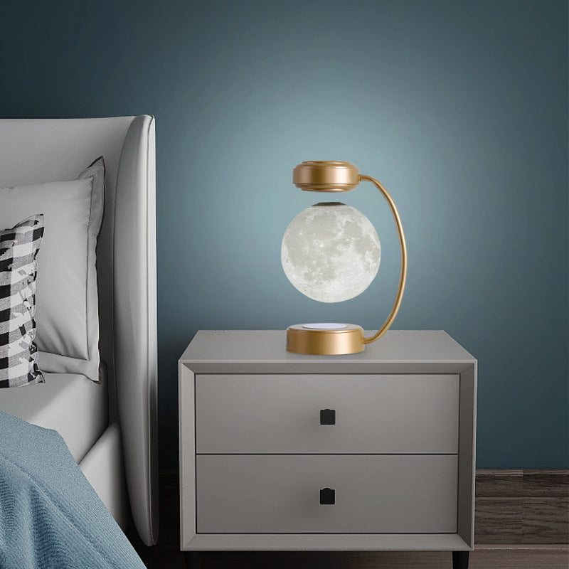 Magnetisk Mån-Lampa